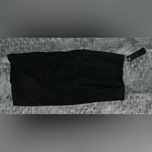 SKIMS Fits Everybody Bandeau Bra - Onyx